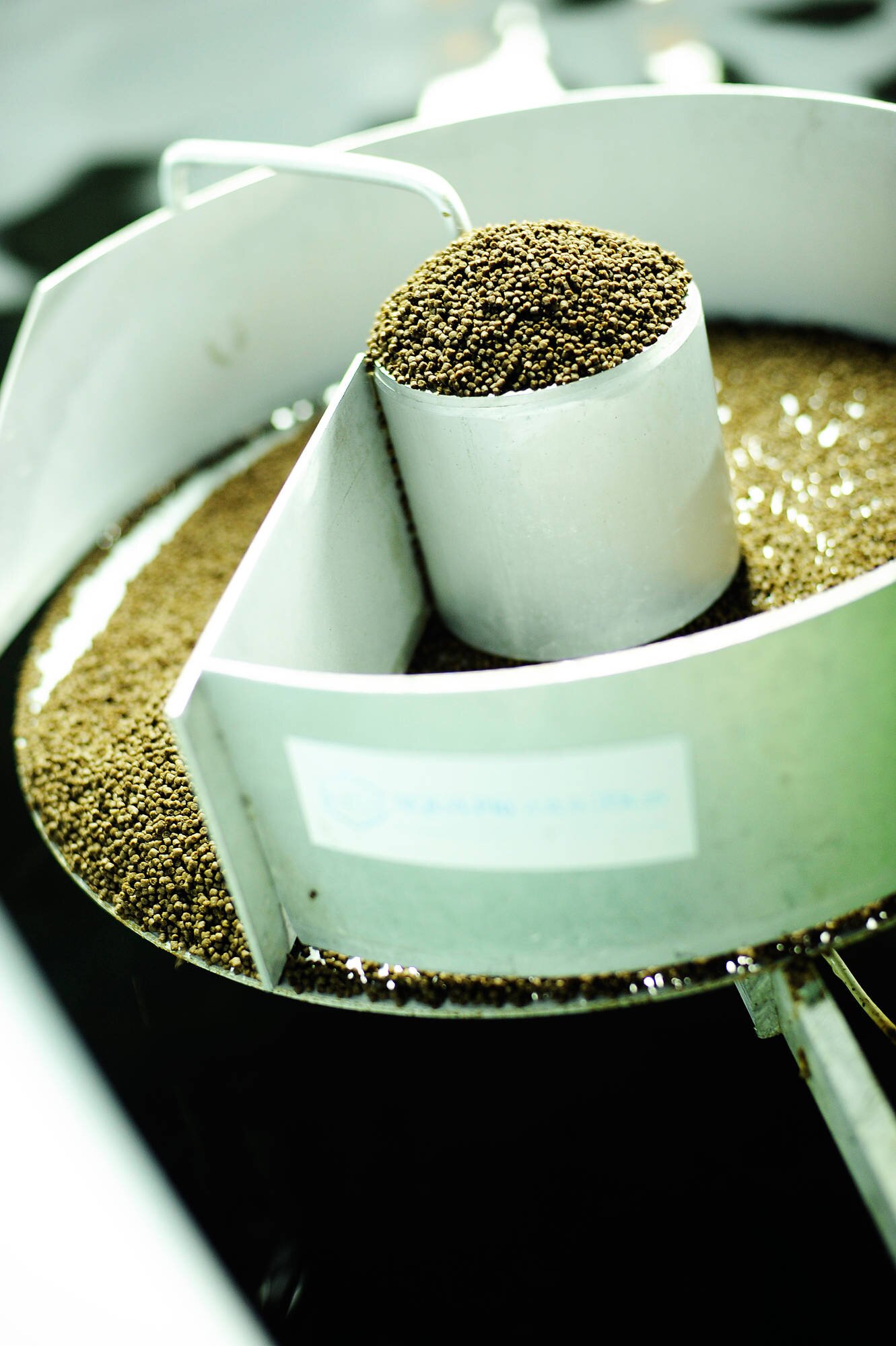 producing machine for fish feed